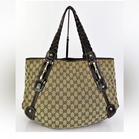 Gucci Beige and Brown Shoulder Bag - Picture 2 of 16